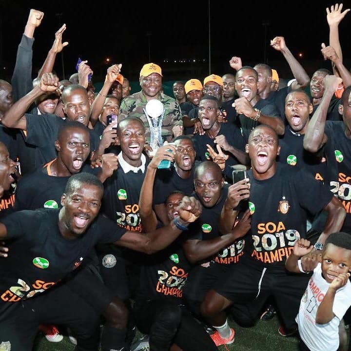 1/Football : the SOA, officially champion of Ivory Coast